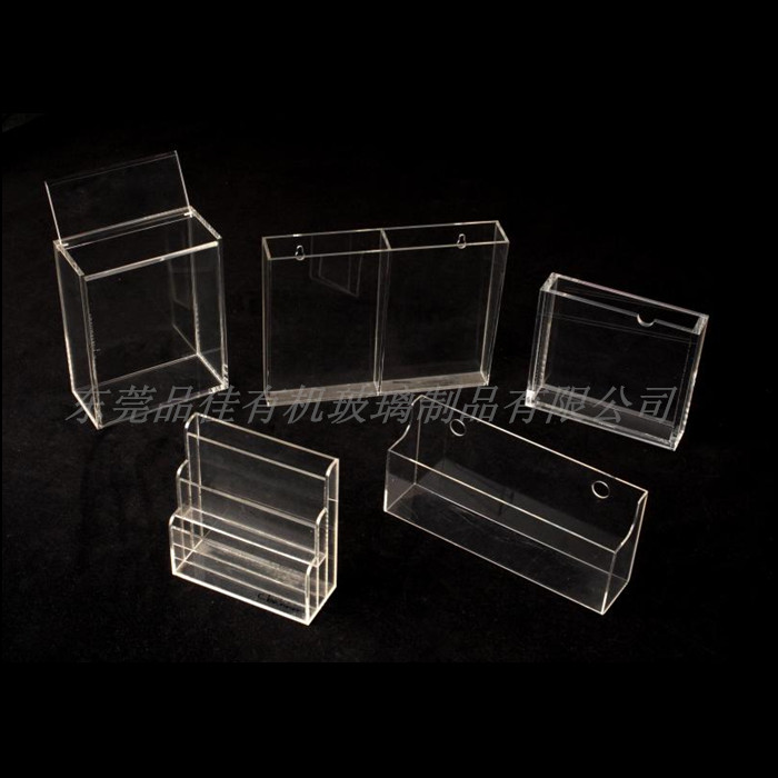 透明亞克力資料架&nbsp;掛式臺式宣傳冊、資料架&nbsp;定制亞克力資料架