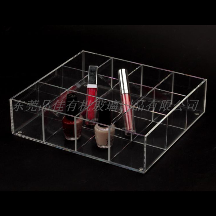 東莞有機玻璃化妝品展示架&nbsp;透明有